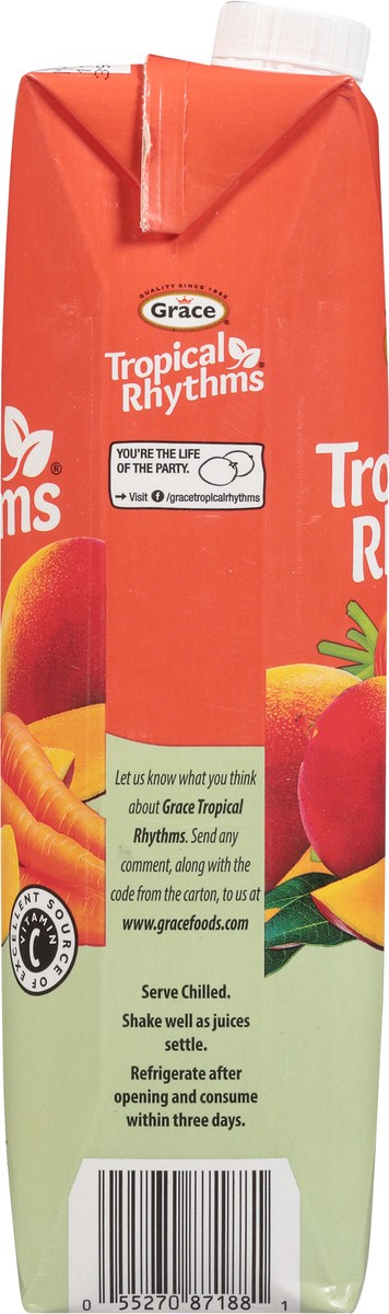 slide 7 of 9, Grace Tropical Rhythms Mango Carrot Juice Drink 33.8 fl oz, 33.8 fl oz