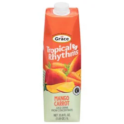 Grace Tropical Rhythms Mango Carrot Juice Drink 33.8 fl oz