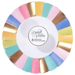 Sophistiplate Salad Paper Plates 8 ea