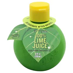 Pompeii 100% Natural Strength Lime Juice 4 oz