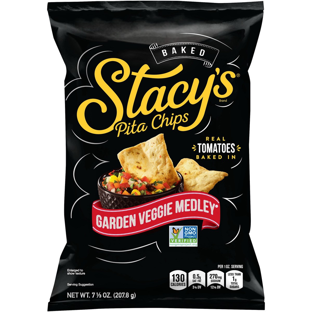 slide 1 of 6, Stacy's Pita Chips, 7.33 oz