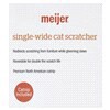 slide 4 of 9, Meijer Cat Scratcher With Catnip, Single Wide, 18 in, 1 CT      