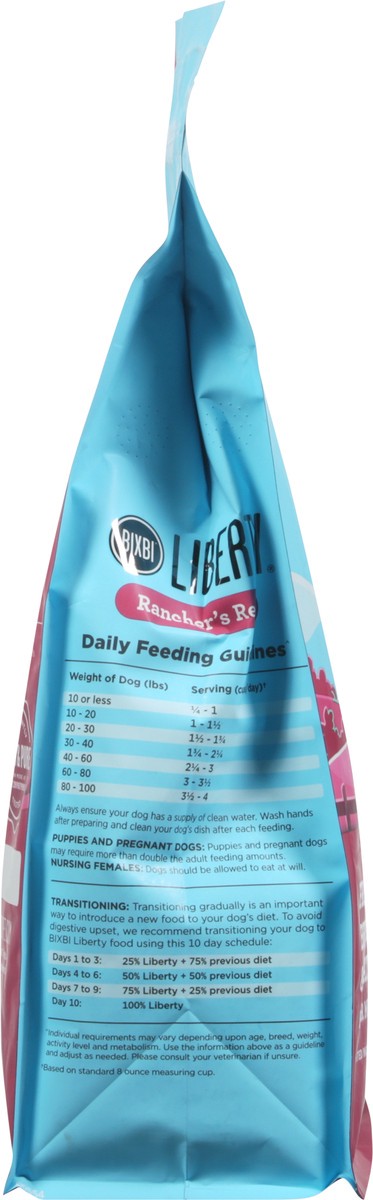 slide 4 of 10, Liberty Rancher's Red Dog Food 4 lb, 4 lb