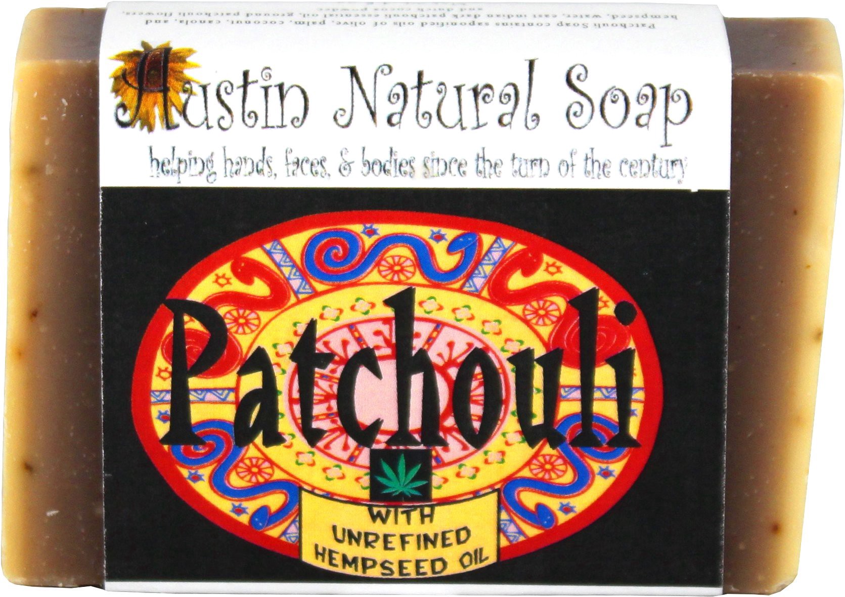 slide 1 of 1, Austin Natural Soap Patchouli, 4.5 oz