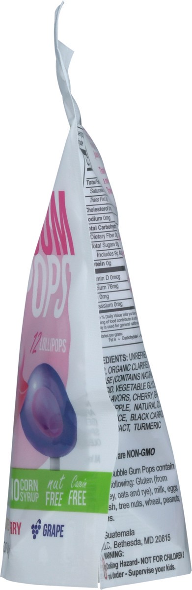 slide 2 of 9, Tree Hugger Assorted Gum Lollipops, 5 oz