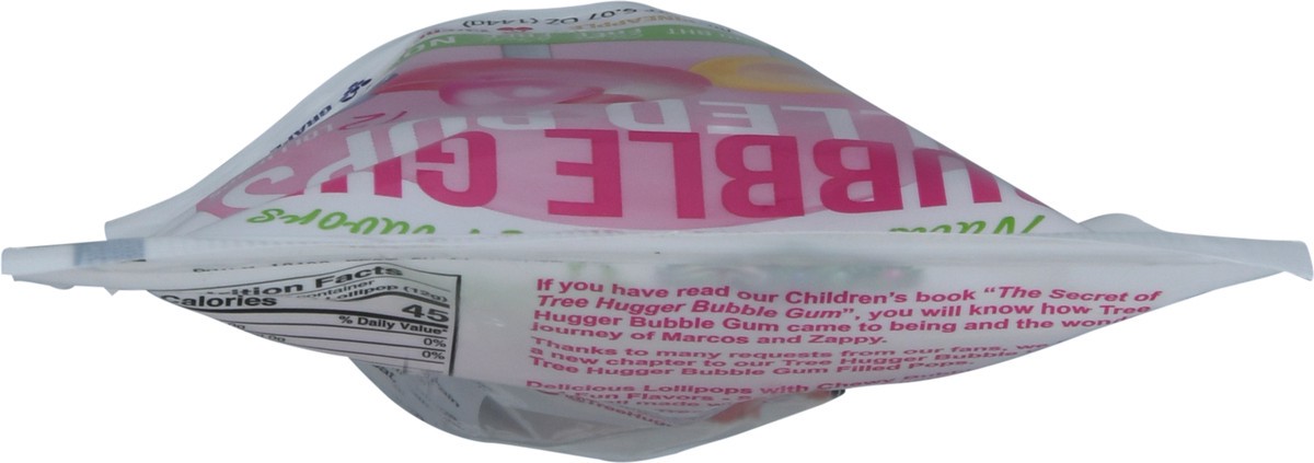 slide 7 of 9, Tree Hugger Assorted Gum Lollipops, 5 oz