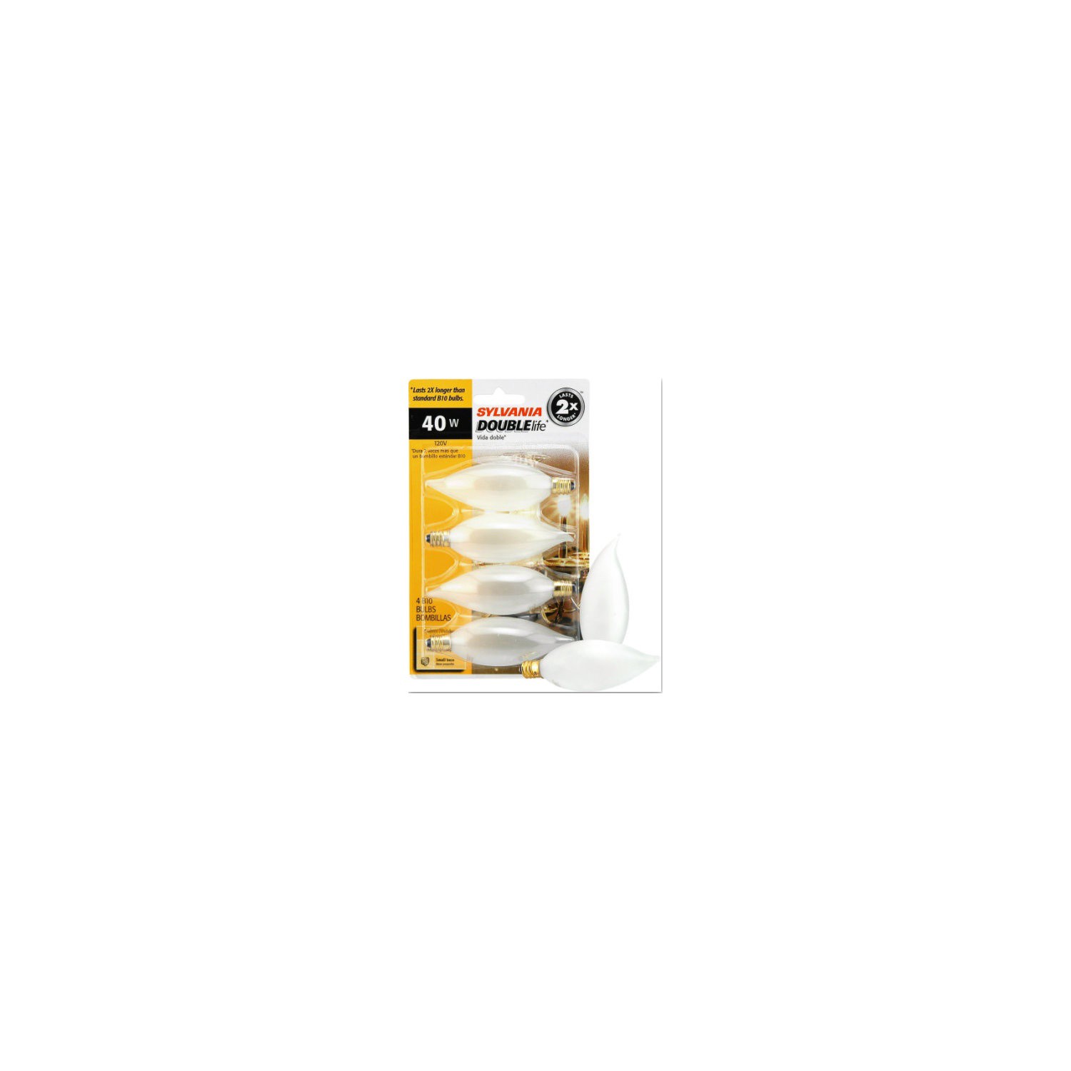 slide 1 of 1, Sylvania Deco Bulbs, 4 ct