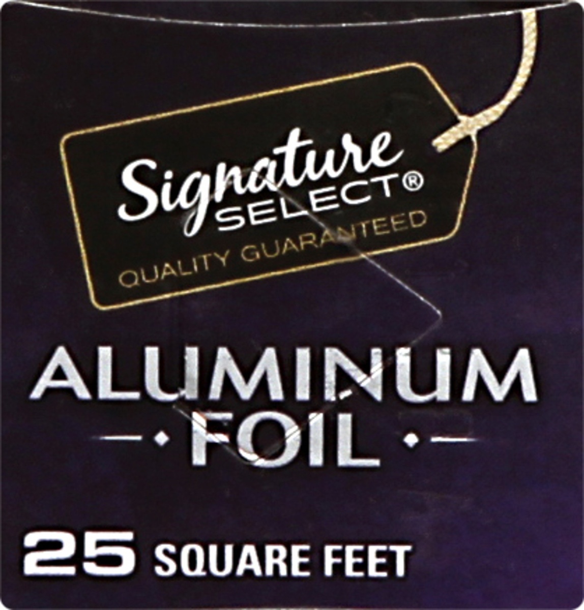 slide 7 of 9, Signature Select Aluminum Foil 1 ea, 1.0 ct