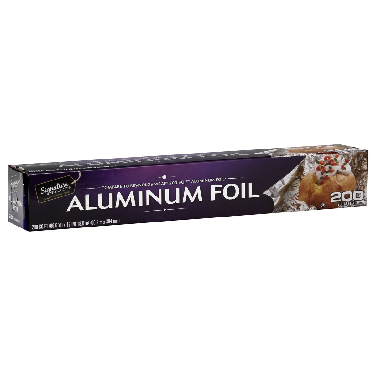 slide 2 of 9, Signature Select Aluminum Foil 1 ea, 