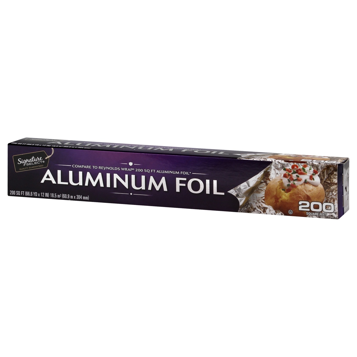 slide 3 of 9, Signature Select Aluminum Foil 1 ea, 