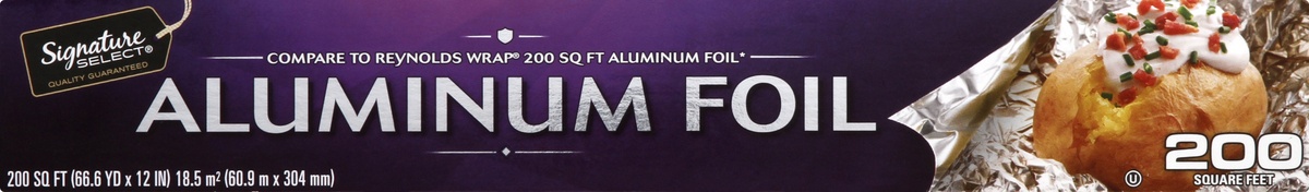 slide 6 of 9, Signature Select Aluminum Foil 1 ea, 