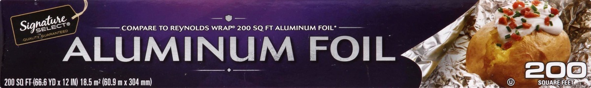 slide 9 of 9, Signature Select Aluminum Foil 1 ea, 