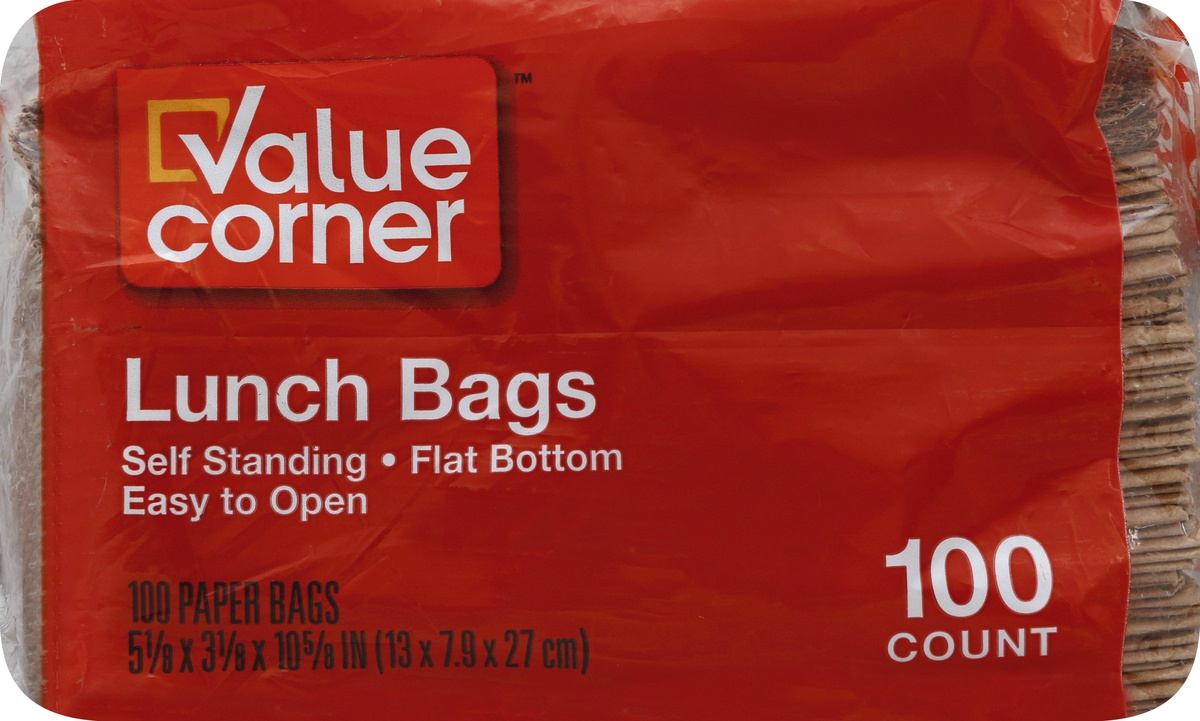 slide 2 of 5, Pantry Essentials pantry essentials Lunch Bags Everyday Value, 100 ct