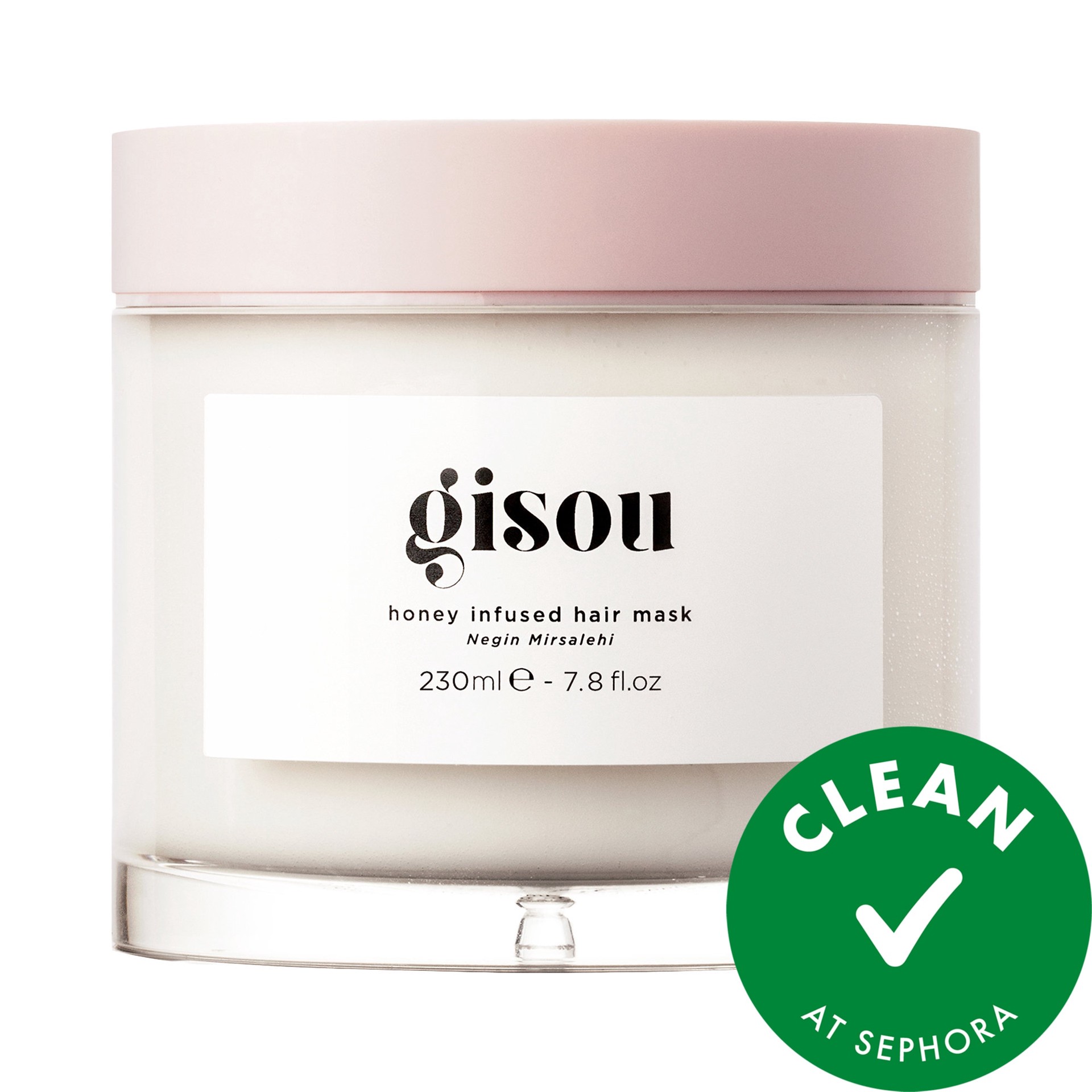 slide 1 of 9, Gisou Honey Infused Hair Mask 7.8 oz/230 mL, 7.8 oz/230 ml