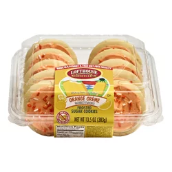 Lofthouse Frosted Orange Creme Sugar Cookies 13.5 oz