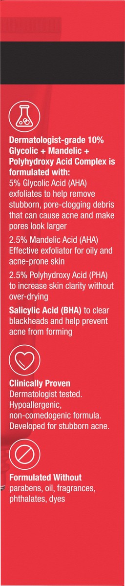 slide 3 of 8, Neutrogena Stubborn Blackheads Daily Acne Facial Serum, 1 fl. oz, 1 oz