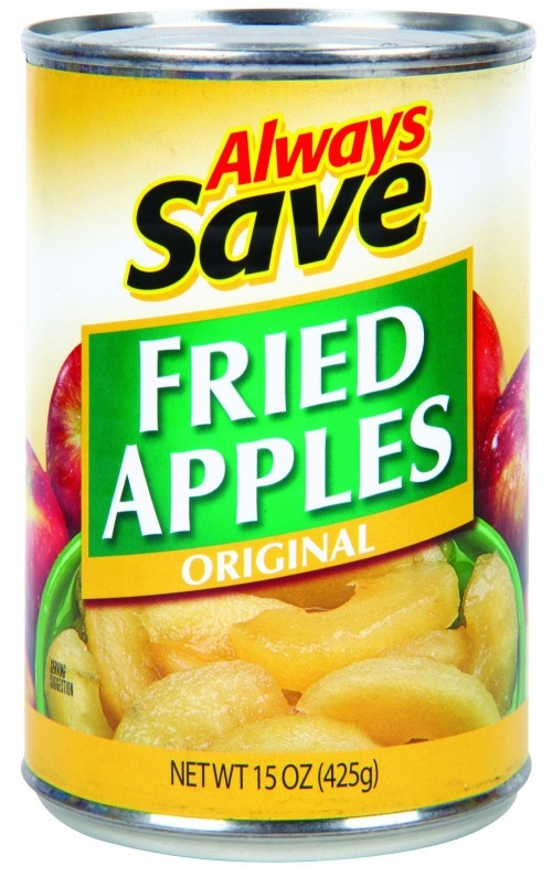 slide 1 of 1, Always Save Organic Fried Apples, 15 oz