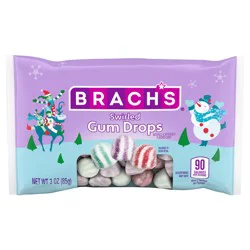Brach's Swirled Gum Drops Christmas Candy