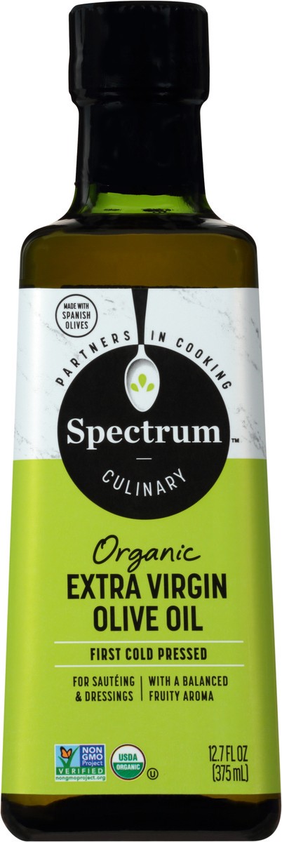 slide 5 of 8, Spectrum Organic Extra Virgin Olive Oil 12.7 fl oz, 12.7 fl oz