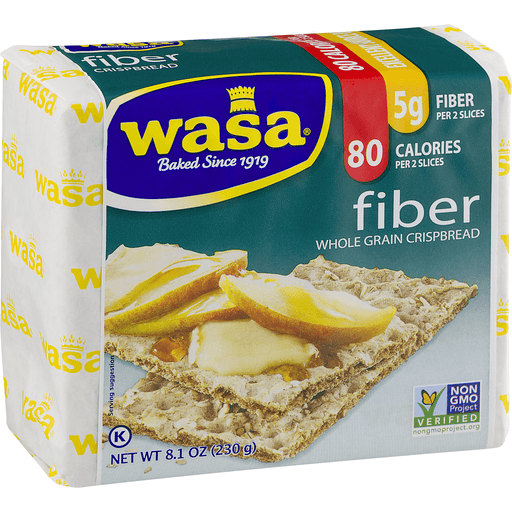 Wasa Fiber Whole Grain Crispbread 8.1 oz | Shipt