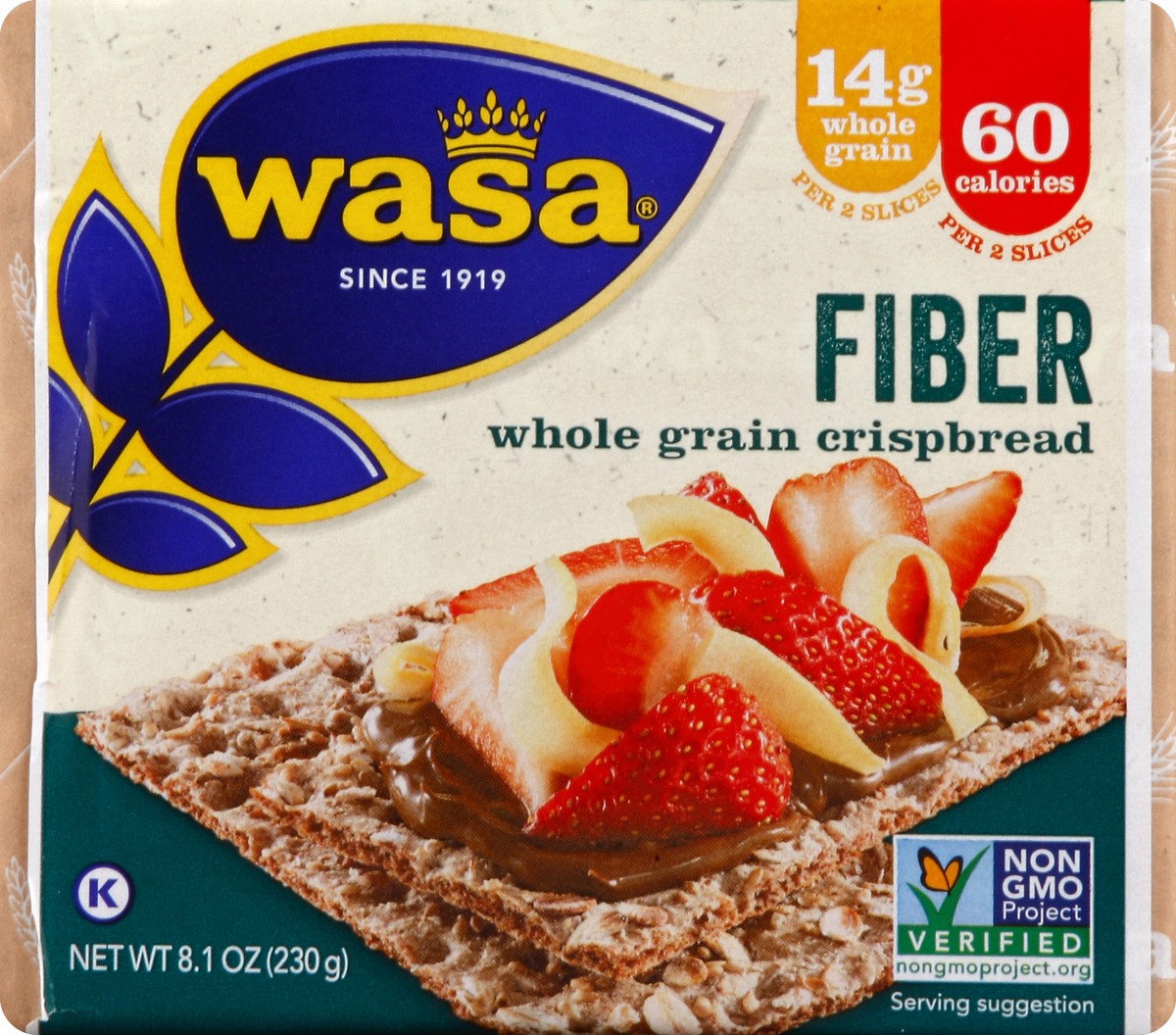 slide 1 of 5, Wasa Crispbread 8.1 oz, 8.1 oz