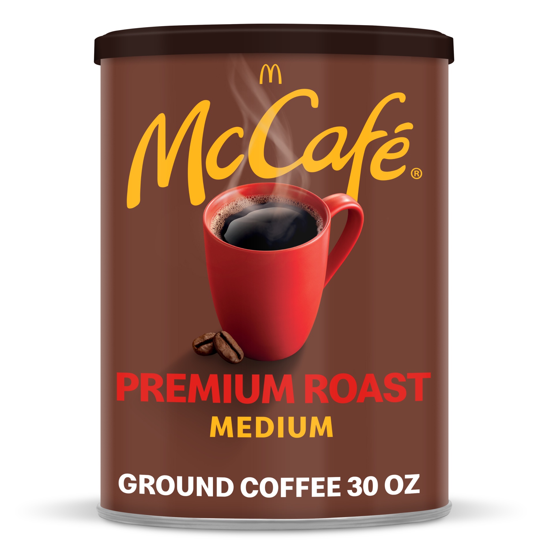 slide 1 of 4, McCafé Premium Roast Medium Ground Coffee, 30 oz