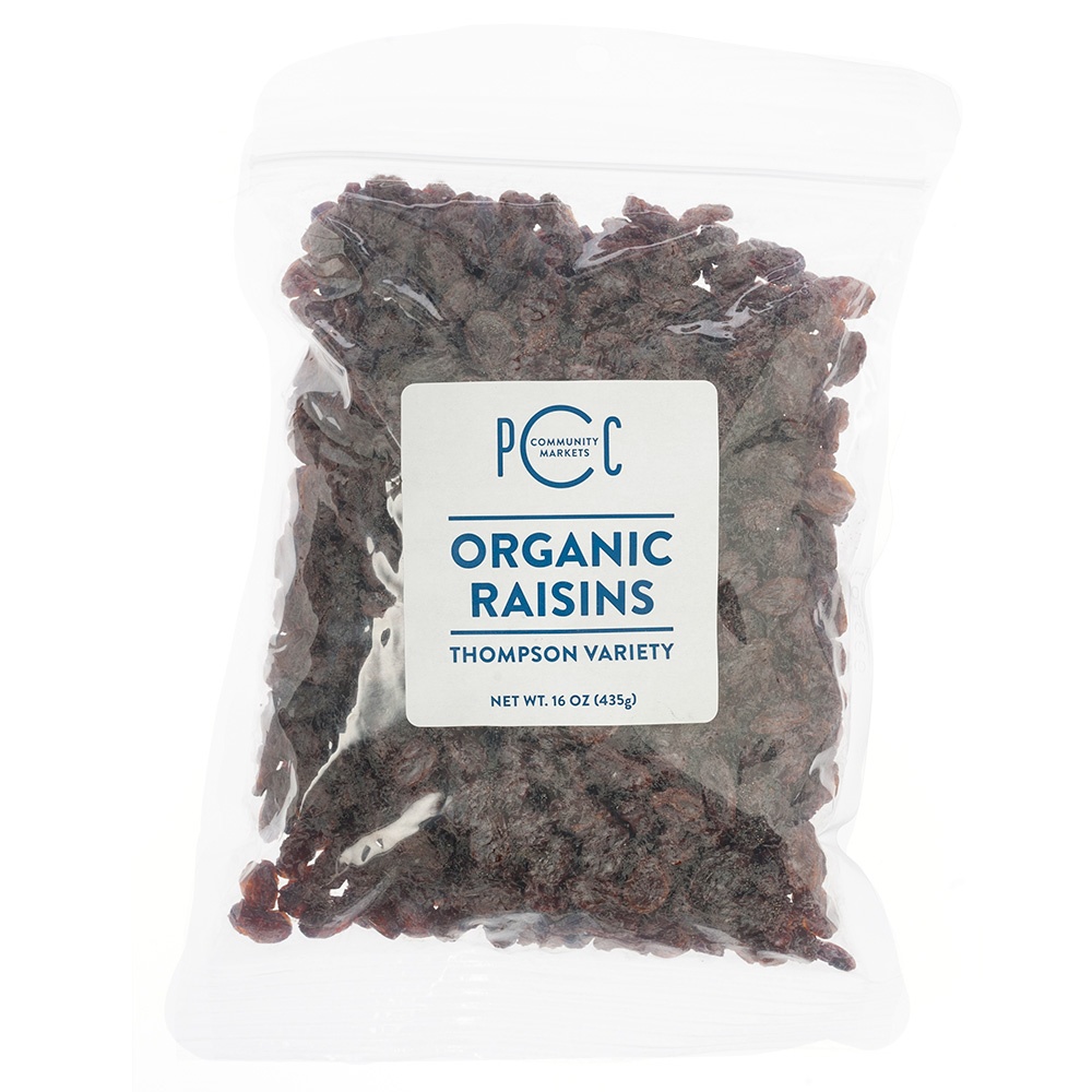 slide 1 of 1, PCC Organic Thompson Raisins, 16 oz