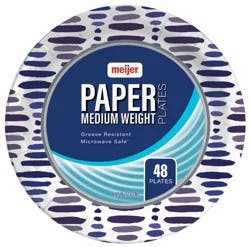Meijer 6-7/8'' Paper Plates