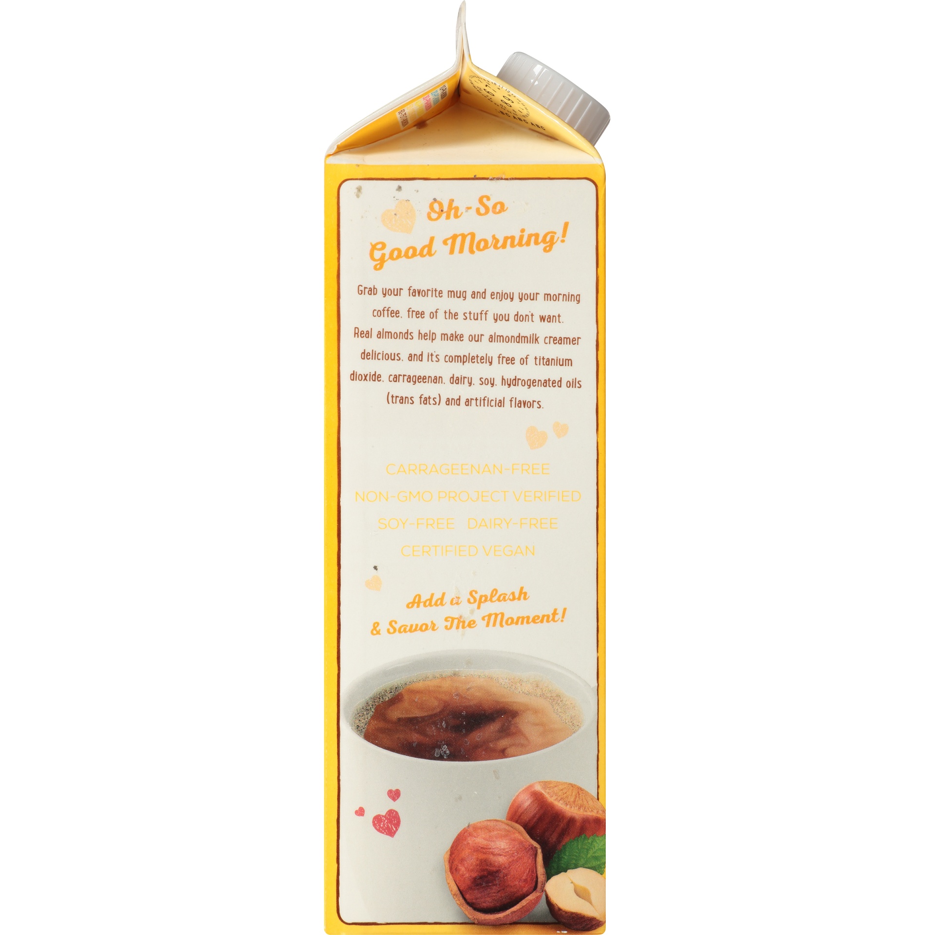 slide 4 of 8, So Delicious Almond Hazelnut Creamer, 32 fl oz