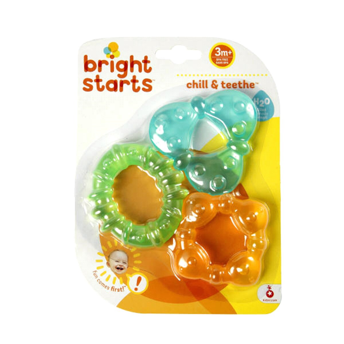 slide 2 of 2, Bright Starts Teether 3 ea, 3 ct