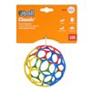 slide 8 of 9, Bright Starts Oball Easy Grasp Classic Ball BPA-Free Infant Toy in Red/Blue/Green/Yellow, 4", 1 ct