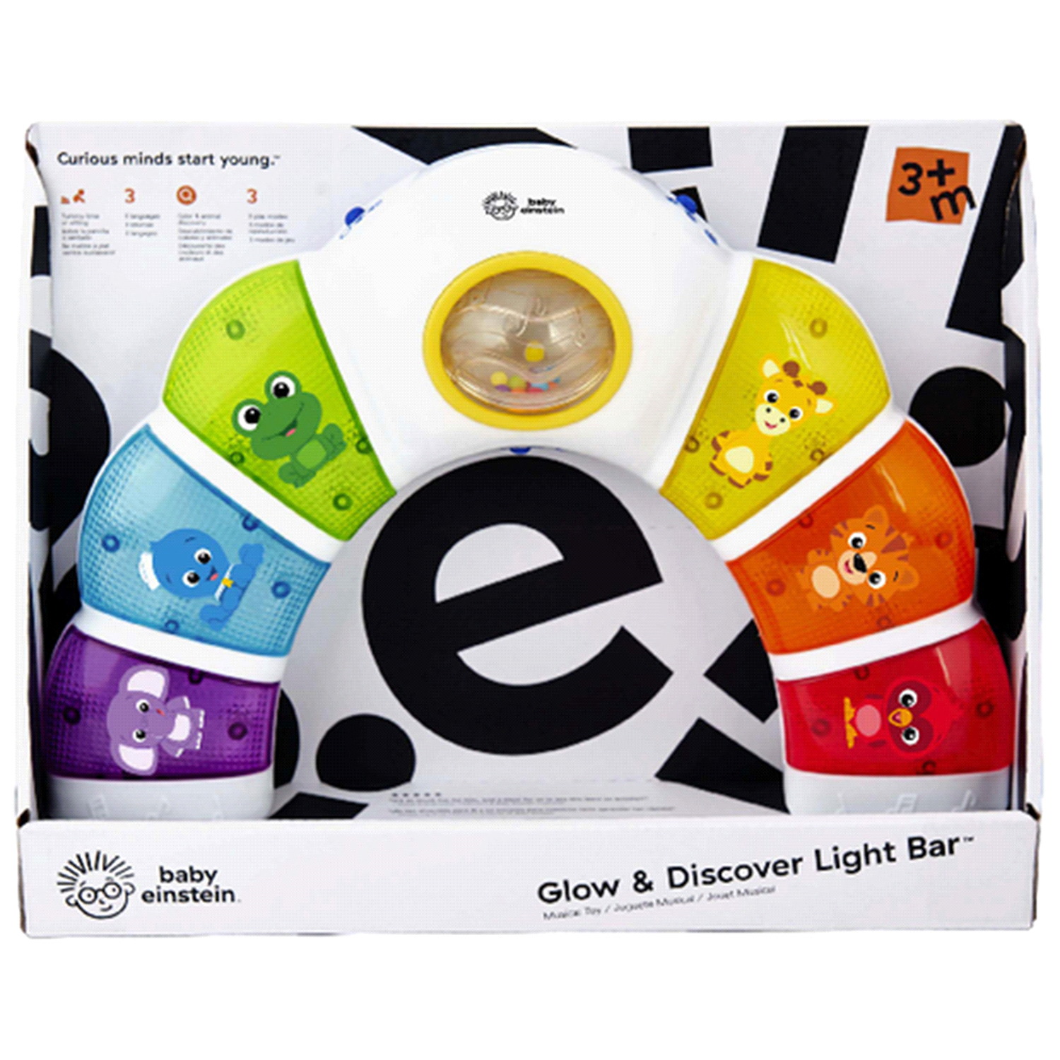 slide 1 of 1, Baby Einstein Glow & Discover Light Bar 1 ea, 1 ct