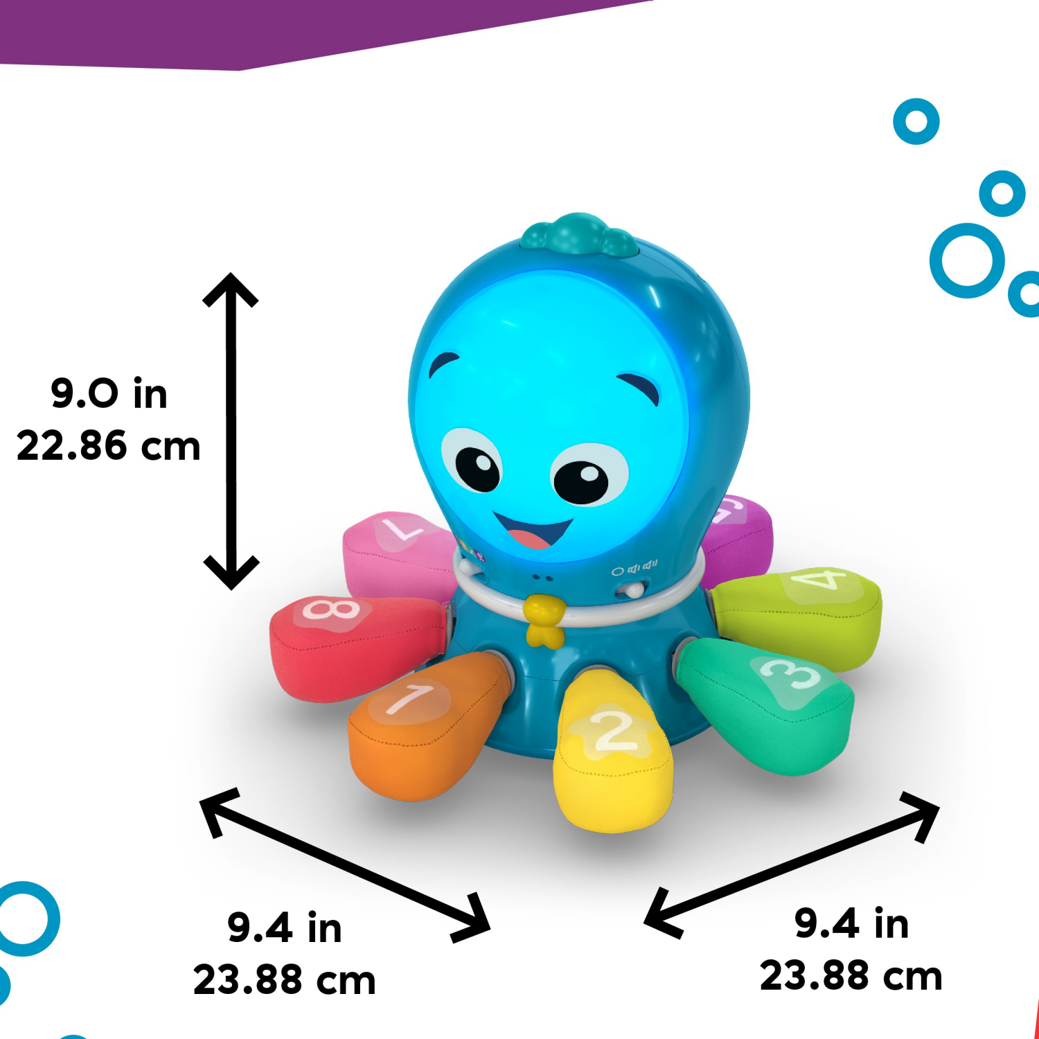 slide 2 of 3, Baby Einstein Ocean Explorers Go Opus Go 4-in-1 Crawl & Chase Activity Learning Toy, 1 ct