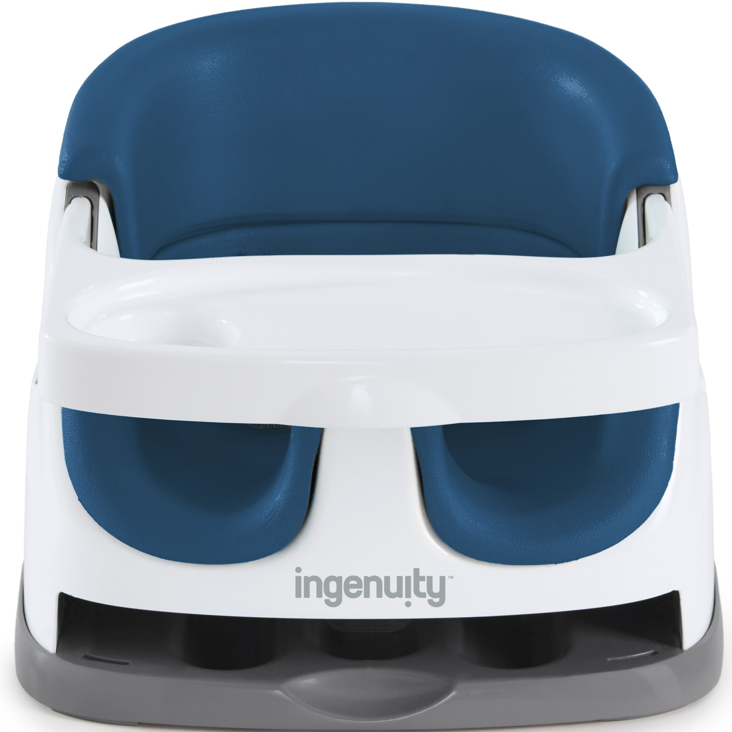 slide 1 of 3, Ingenuity Baby Base 2-in-1 Booster Feeding and Floor Seat, Night Sky, 1 ct