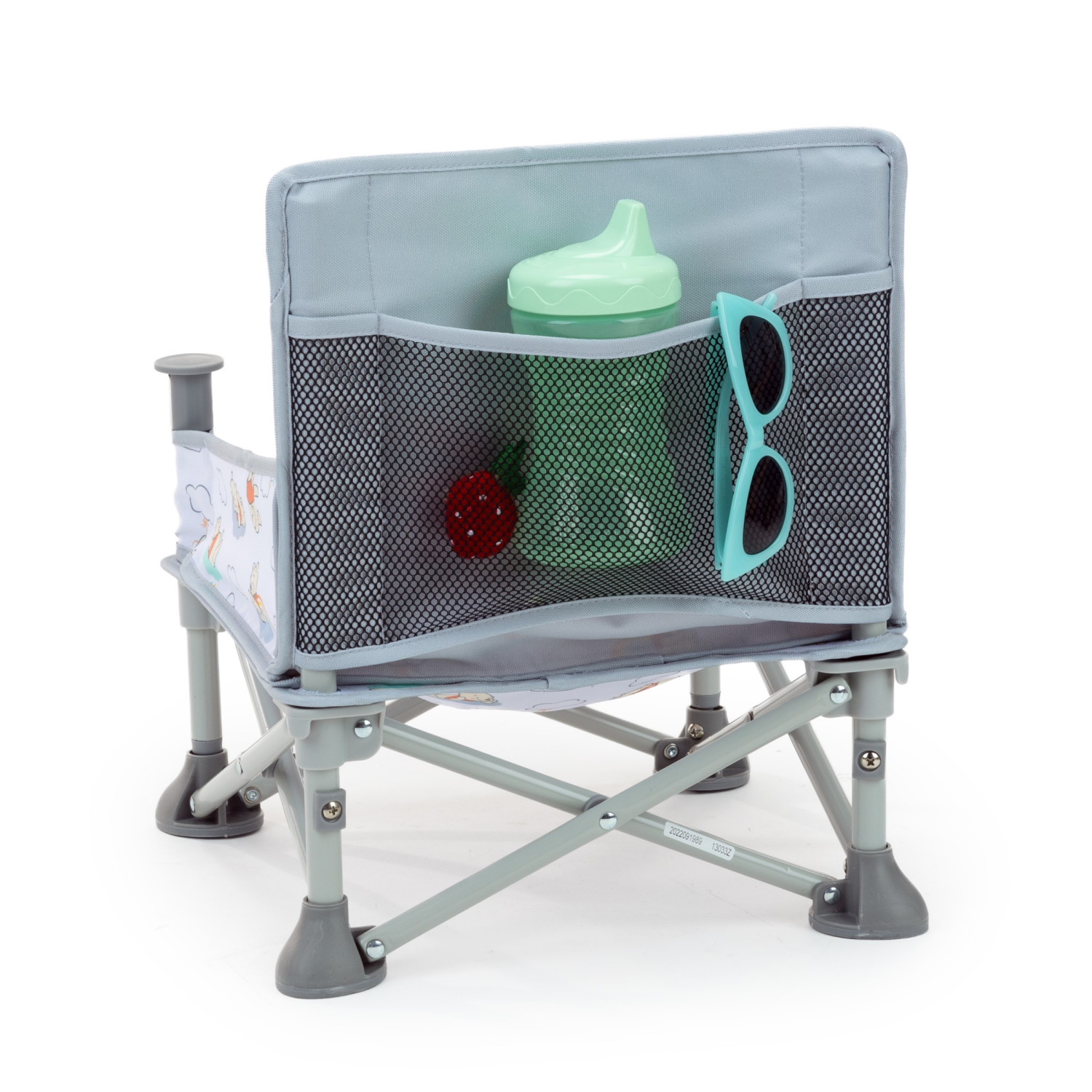 slide 2 of 5, Bright Starts Disney Winnie the Pooh Pop 'N Sit Portable Booster, Indoor/Outdoor Use, Floor Seat with Feeding Tray, 6 Mos - 3 Yrs, 1 ct