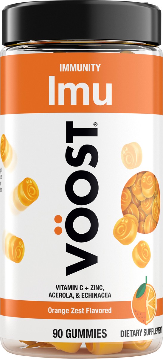slide 3 of 8, Voost Orange Zest Immunity Gummies, 90 ct