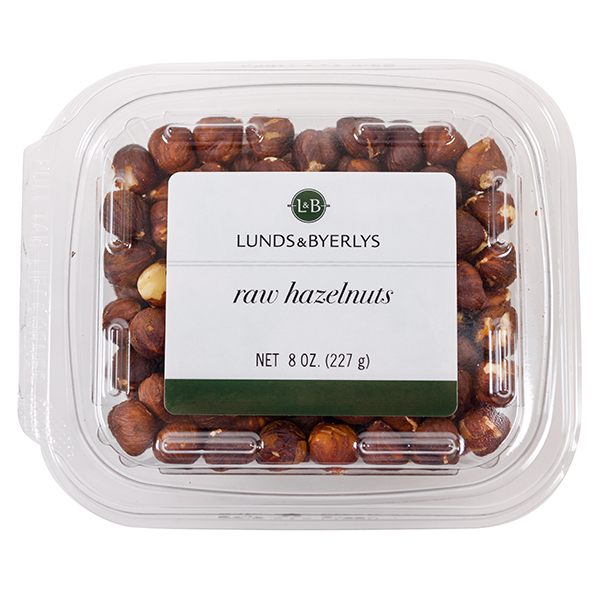 slide 1 of 1, L&B Raw Hazelnuts, 8 oz