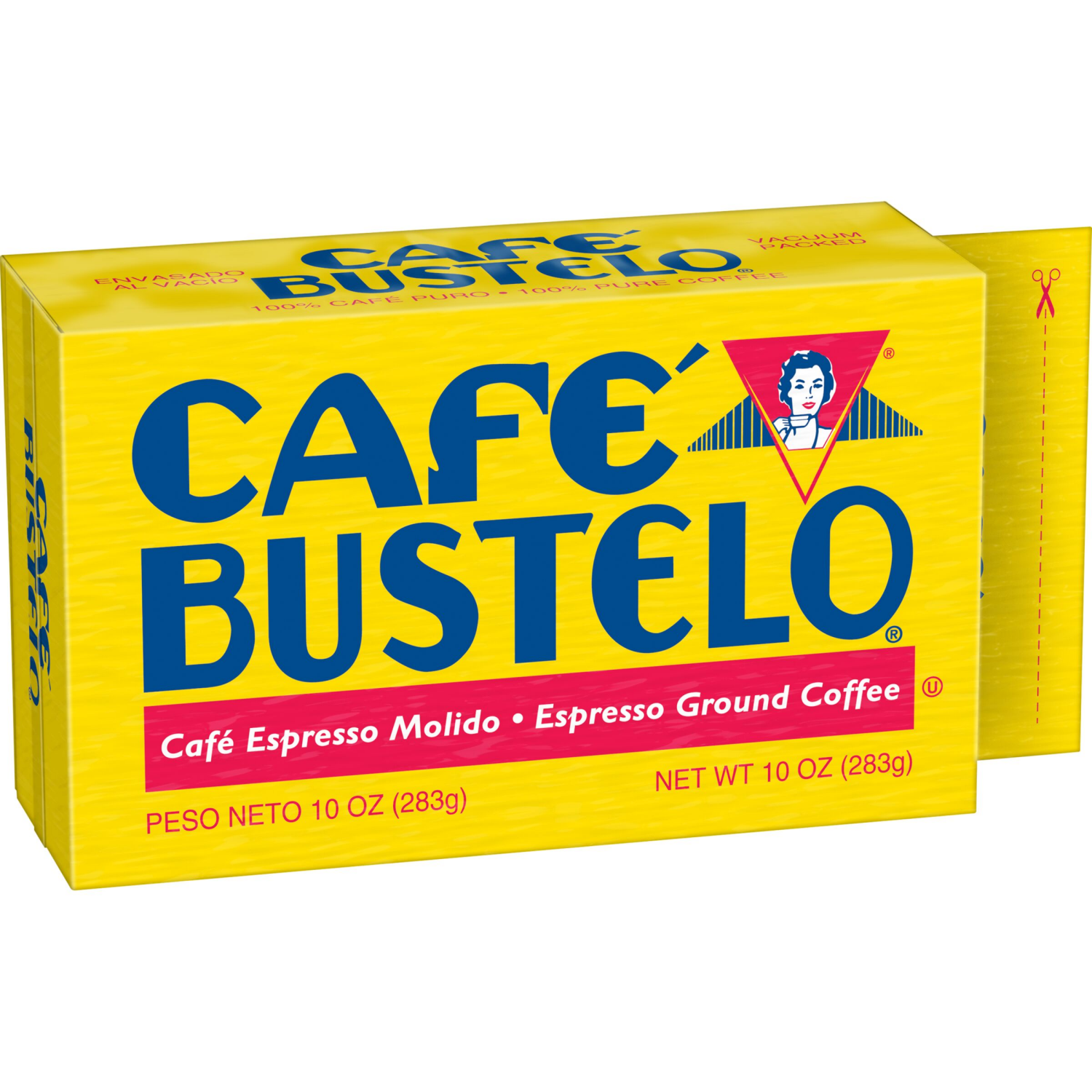 slide 5 of 6, Café Bustelo Espresso Ground Coffee, 10 Ounce Brick, 10 oz