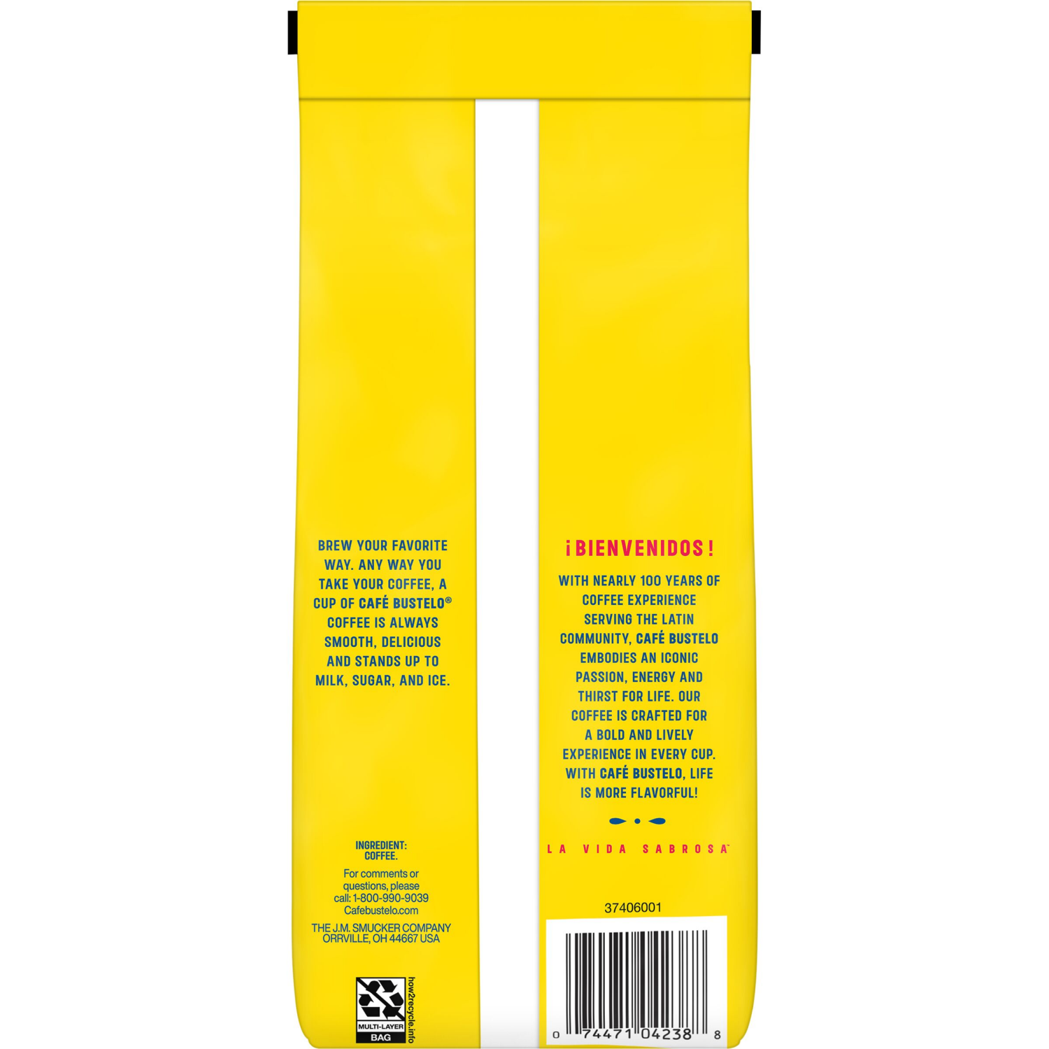 slide 5 of 6, Café Bustelo Dark Roast Ground Coffee, 11-Oz. Bag, 11 oz