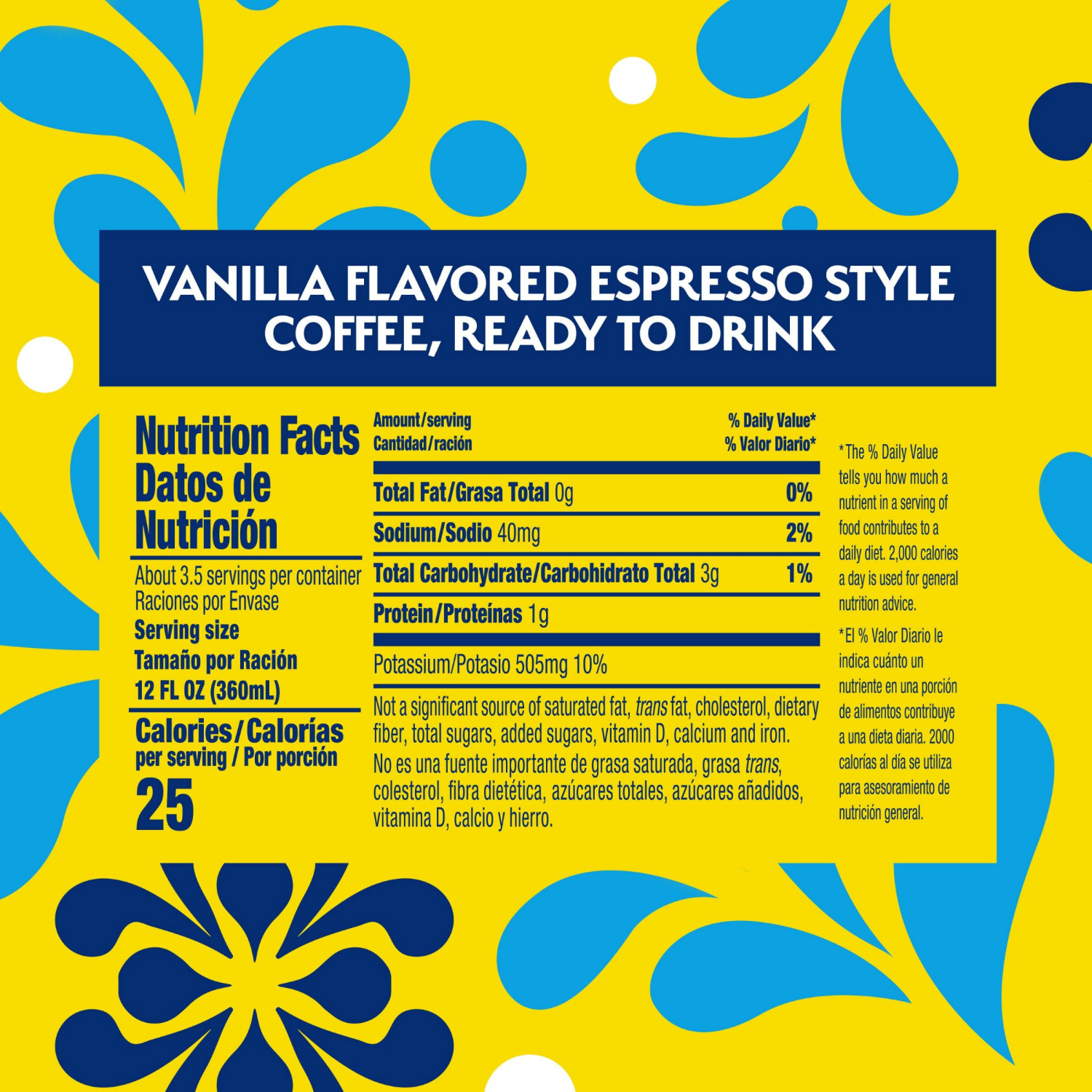 slide 4 of 5, Cafe Bustelo Café Bustelo Vanilla Flavored Espresso-Style Iced Coffee - 40 fl oz, 40 fl oz