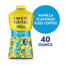 Cafe Bustelo Café Bustelo Vanilla Flavored Espresso-Style Iced Coffee - 40 fl oz