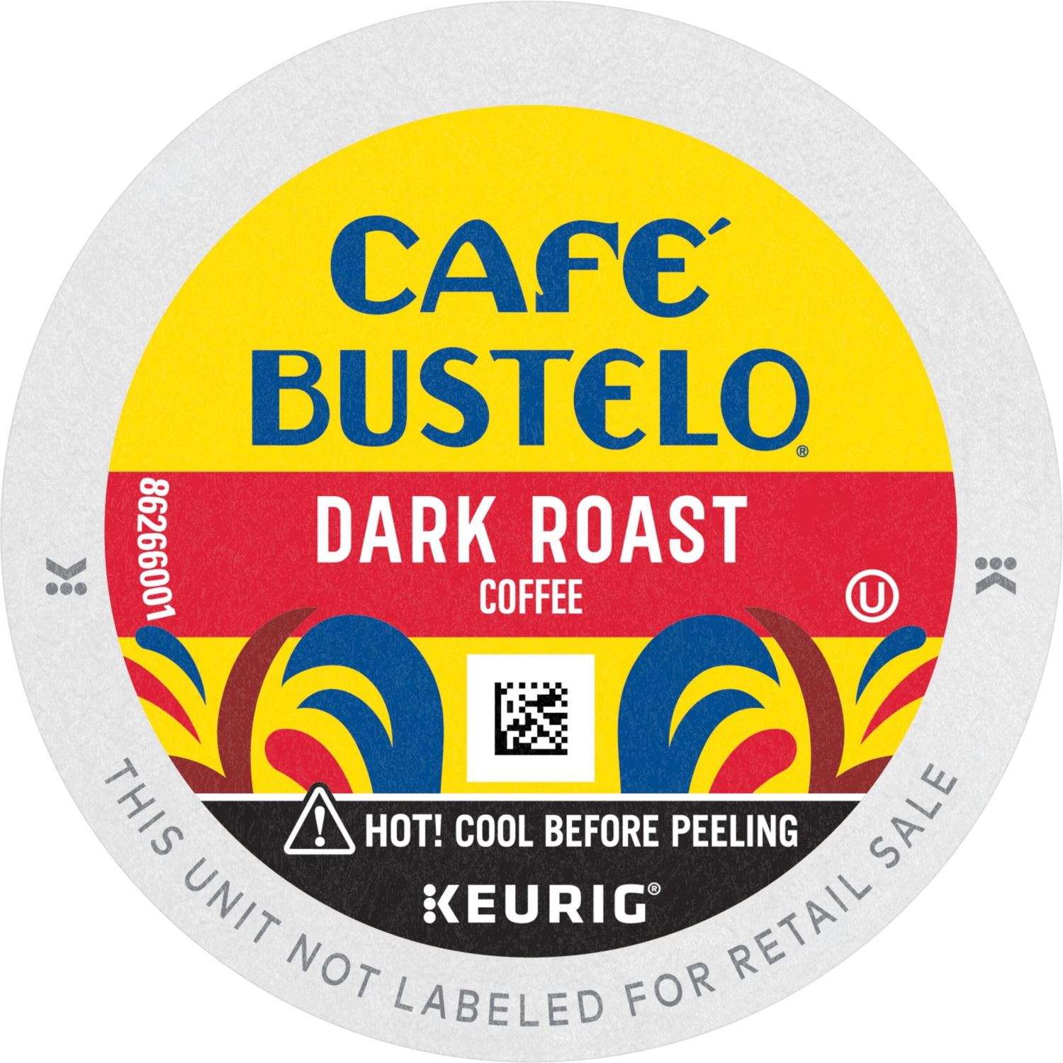 slide 6 of 6, Café Bustelo Dark Roast Coffee, 10 Ct. K-Cup pods, 10 ct