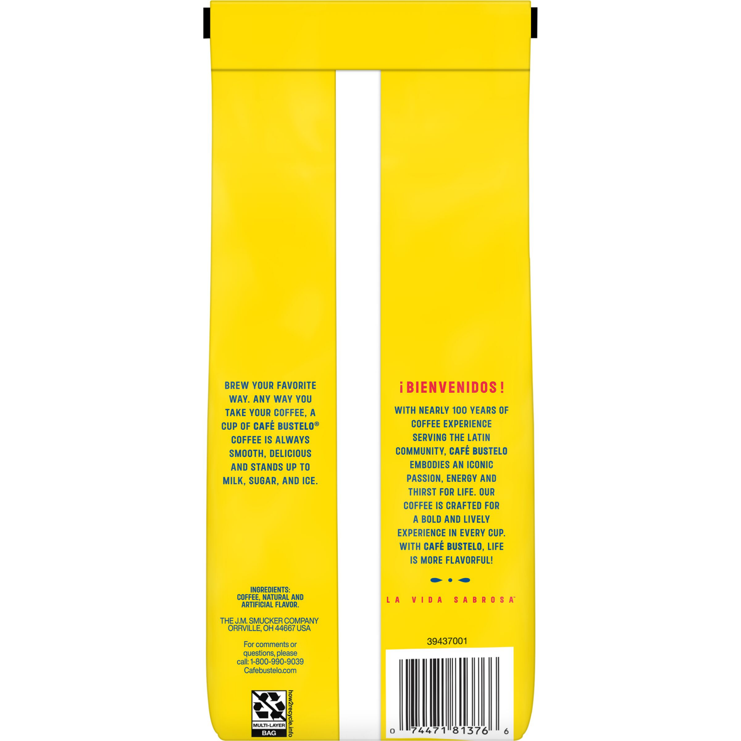 slide 5 of 6, Café Bustelo Dulce de Leche Artificially Flavored Ground Coffee, 11-Oz. Bag, 11 oz