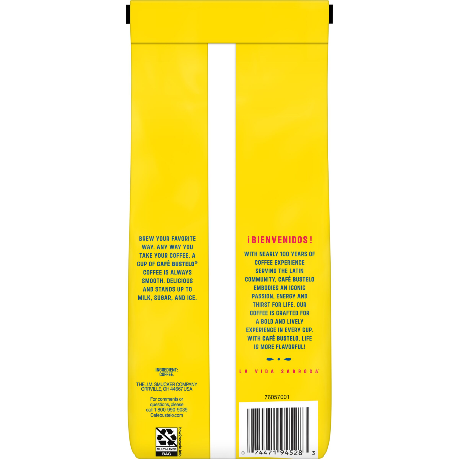 slide 5 of 6, Café Bustelo Medium Roast Ground Coffee, 11-Oz. Bag, 11 oz