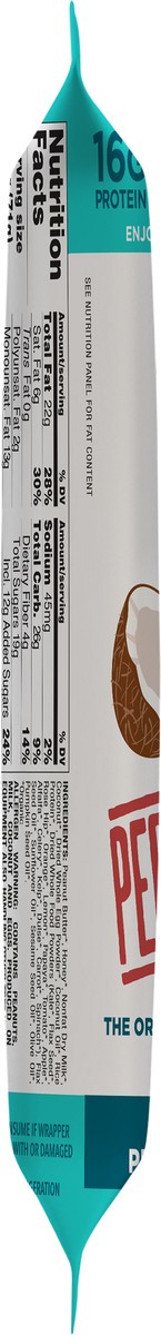 slide 3 of 9, Perfect Bar Gluten-Free Coconut Peanut Butter Refrigerated Protein Bar, Organic, 2.5 oz, 2.5 oz