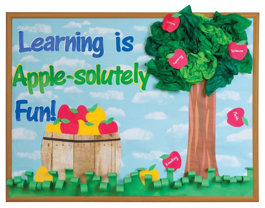 slide 3 of 4, Fadeless Bulletin Board Paper, Fade-Resistant Paper for Classroom Decor, 48â x 12â, Weathered Wood, 1 Roll, Weathered Wood, 47.25" x 12', 1 Roll, 1 pc