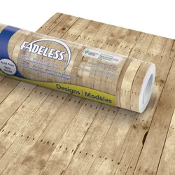 Fadeless Bulletin Board Art Paper, Weathered Wood, 48" x 12', 1 Roll