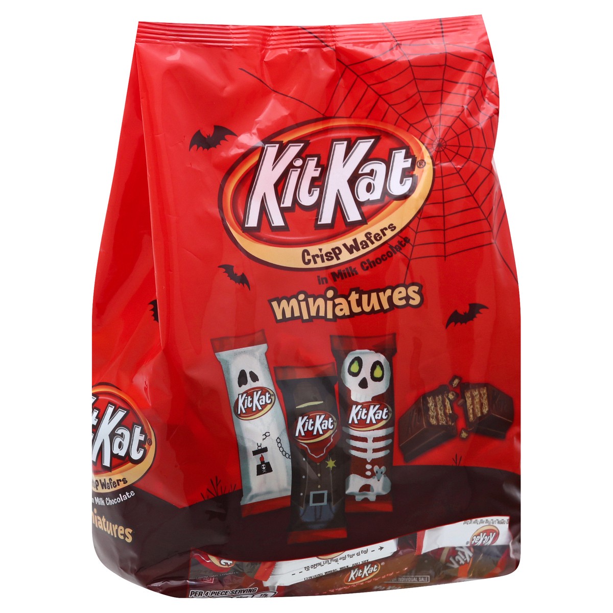 slide 2 of 9, Kit Kat Halloween Mini Chocolate, 36 oz