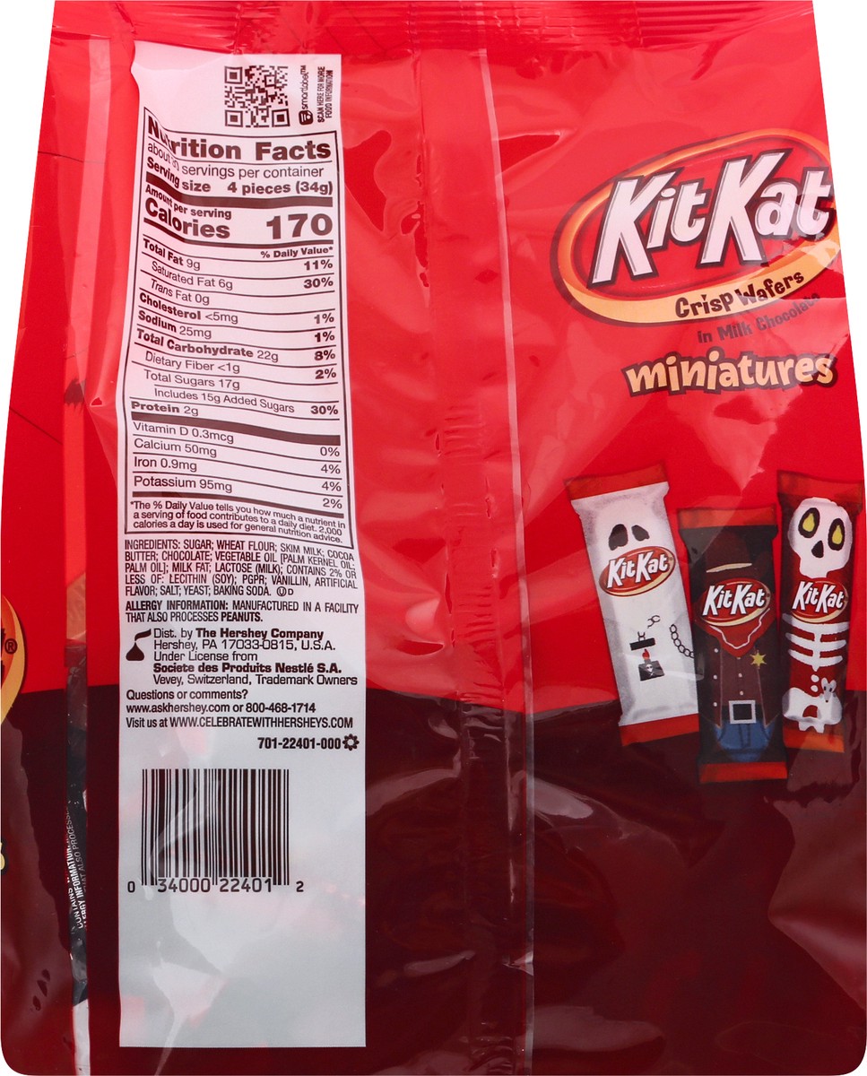 slide 5 of 9, Kit Kat Halloween Mini Chocolate, 36 oz