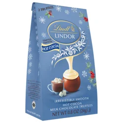 Lindt Lindor Hot Cocoa Milk Chocolate Truffles